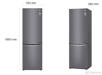 Specha Zánovní kombinovaná lednici LG THINQ A+++ No Frost - 4