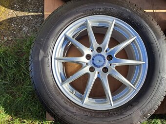 ALU litá hliníková kola Mercedes 5x112x66,6 ET53 7,5Jx17H2 - 4