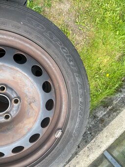 Disky 5x100 s pneu Dunlop 205/55/16 - 4