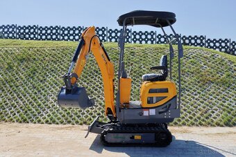 minirypadlo, minibagr, bagr, motor Yanmar - 4