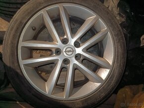 Prodám ALU kola Opel 17" - 4