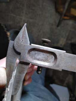 Starý pilový kotouč cca 19cm pruměr - 4