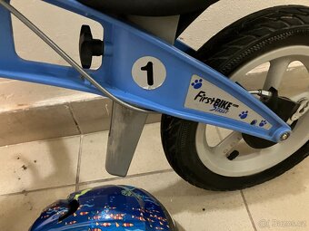 first bike + kosik a zvonek a HELMA - 4