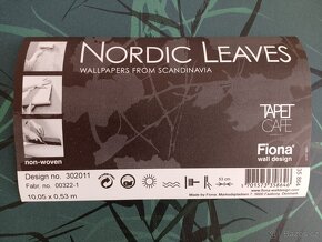 Tapeta Fiona - Nordic leaves, kvalitní - 4