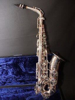 Altový saxofon značky Selmer Mark VI Sériové číslo 102791 Ro - 4