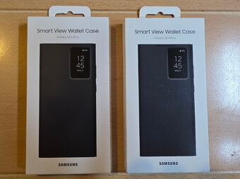 Samsung Galaxy S23 Ultra Flipové pouzdro Smart View černý - 4