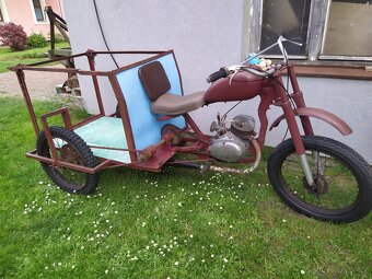 Motocykl ČZ 175 – nepojízdný - 4