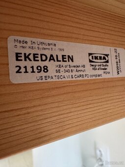 IKEA EKEDALEN Rozkládací stůl, hnědá, 80/120x70 cm - 4