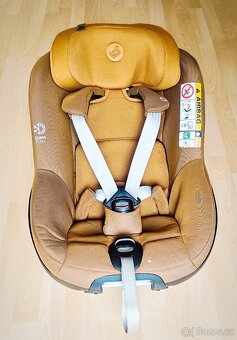Autosedačka Maxi Cosi Pearl 360 Authentic Cognac 2022 + Zákl - 4