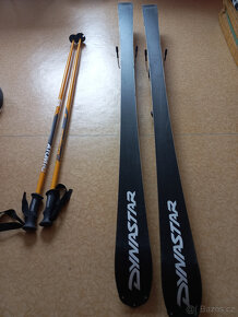 Lyže Dynastar 165 cm + hůlky Atomic 125 + obal běžky Salomon - 4
