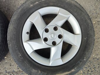 16"alu sada Aconit 5x114 origo Dacia Duster 215/65 Conti - 4