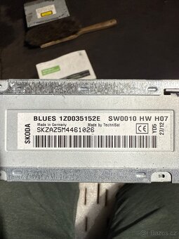 Rádio Škoda Octavia 2 originál 1Z0035152 - 4