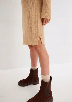 Teplé a měkoučké pletené šaty 40/42 - 4