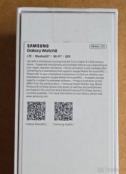 Samsung Galaxy Watch8 44 mm LTE Stříbrné ZÁNOVNÍ - 4