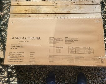 Prodám dlažbu Marca Corona Arkiquartz Arctic 60x120 RT - 4