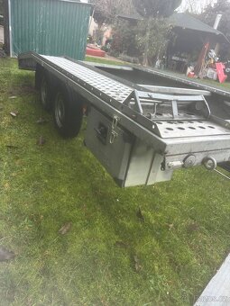 Autopřepravník/ vlek – dvounáprava, celopozink, nájezdy - 4