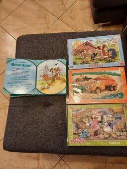 Puzzle skládačky+knížka - 4