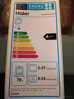Vestavná trouba Haier H6 ID46G5HTB - 4