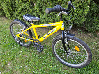 20" žluté dětské horské hliníkové kolo CONDOR, rám 10" - 4