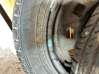 Letní pneu + ráfky Daewoo Matiz 155/65 R13 - 4