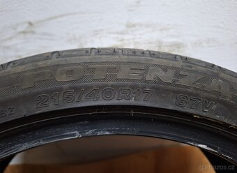 Letní pneu 215/40/17 Bridgestone - 4