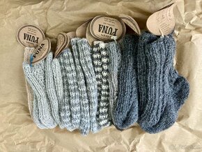 Ručně pletené dětské alpaka ponožky 15-34 PC 30 Eur - 4