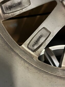 Alu kola VW 5x112 r17 + zimní pneu - 4