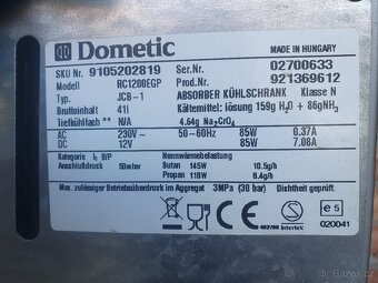 auto lednička Dometic 1200EPG (12V, 230V a plyn) - 4