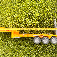 Bruder 1654 Nákladní auto MAN návěs + traktor JCB MIDI CX - 4