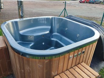 Koupací sud (ThermoWood - full set) hranatý - 4