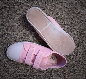 Dívčí dětské plátěné tenisky, plátěnky vel. 35 - 4