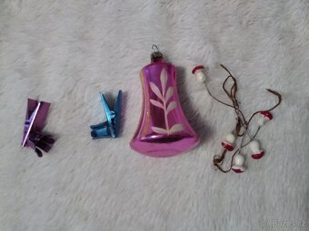 Vánoční ozdoby, retro - 4