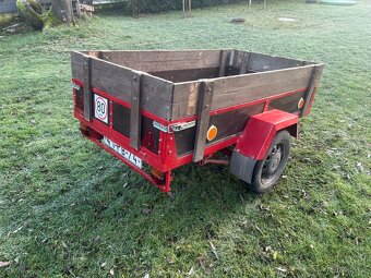 Přívěsný vozík za OA domácí výroby - 4