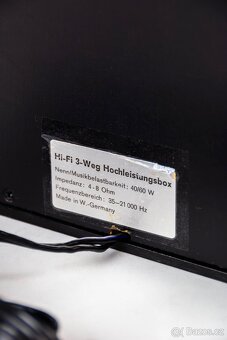 Levná německá třípásmová reprosoustava /HECO OEM/ - 4