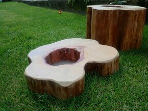 Nabízím vyobrazené květináče z masivního dřeva EKO ošetření - 4