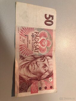 Staré papírové padesátikoruny - 4