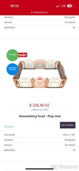 Ohrádka dwinguler 2,4x1,5m plus koberec - 4