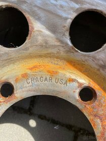 Prodám ocelová kola CRAGAR USA 5x139,7 - 4