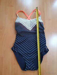 Plavky vcelku Decathlon XS - 4