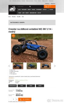 Crawler RC auto na dálkové ovládání - 4