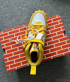 Nike Air Force 1 Mid Off-White Maize - 4