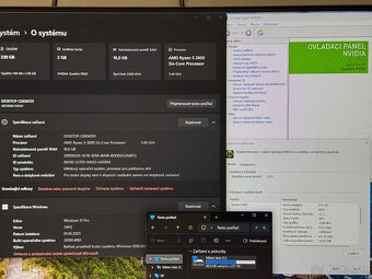 Multimedialni PC Ryzen 2600 / 16GB / Nvidia 2GB / 256SSD - 4