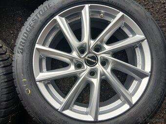 Sada ALU kol Borbet 215/55R17 zimní - 4
