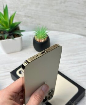 Prodám iPhone 13 Pro Max – 128 GB, zlatý – krásný stav - 4