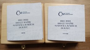 100 let ražby svatováclavských dukátů 1923-2023 - A. Rašín J - 4