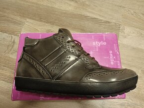 Pánské boty zimní kotníkové v.46 - 4