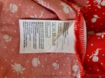 Zářivě červené letní minišaty Divided, 40,viskóza cena dohod - 4