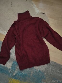 Pánský vlněný svetr vel. L - 4