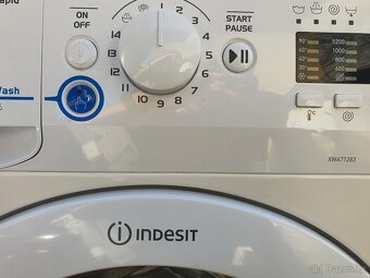 7kg A+++ pračka Indesit, 1200ot, display, DOVOZ - 4