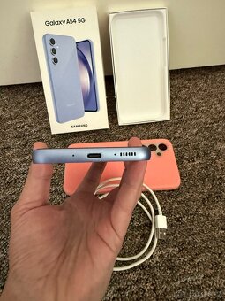 Samsung Galaxy A54 5G 128gb violet. TOP stav, zaruka, obal. - 4
